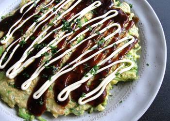 How to Prepare Appetizing Broccoli  Prawns Okonomiyaki