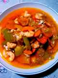 Chop Suei, de camarones