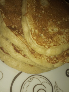 A picture of Fluffy pancakes.