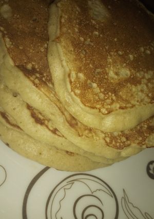 A picture of Fluffy pancakes.