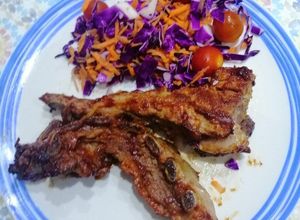 Una foto de Pork Ribs Barbecue