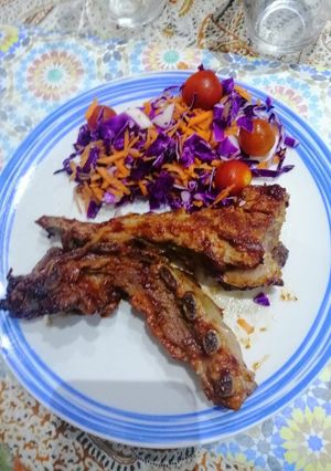 Una foto de Pork Ribs Barbecue