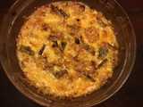leek cheese bake