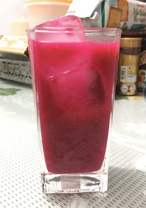 Foto resep Jus Buah Naga mix Mangga