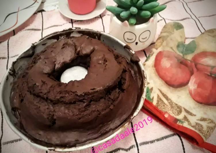 Bolo fofinho de chocolate