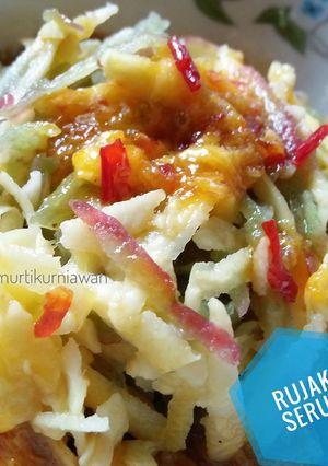 Foto resep Rujak buah serut