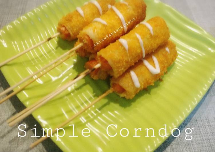 Resep Simple Corndog yang Enak Banget