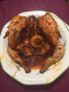 Una foto de Pollo al horno sano