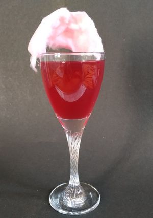 A picture of Cotton candy cocktail.
