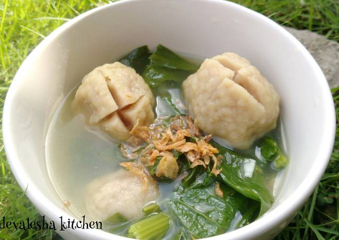 Resep Bakso Kuah Oleh Devalesha Kitchen Cookpad