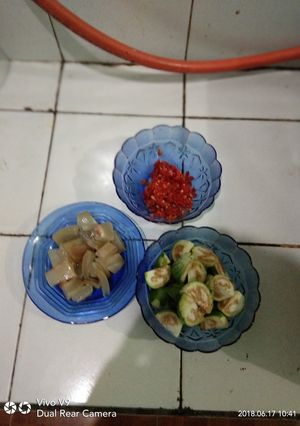 Foto resep Kikil terong pedas