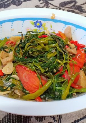 Foto resep Tumis Kangkung Saus Tiram