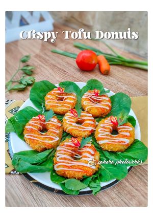 Foto resep Crispy Tofu Donuts