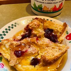 A picture of Dump it Cranberry French Toast.