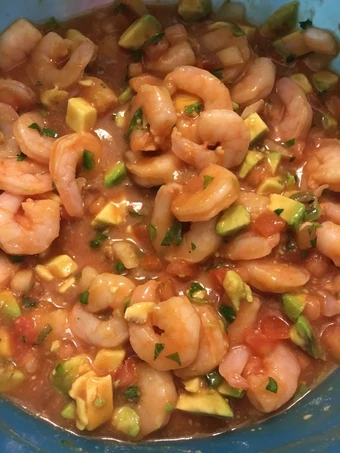 Easy Steps to Make Koktail udang which Delicious