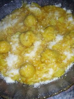 Una foto de Guiso de arroz con albóndigitas de pollo 🐤