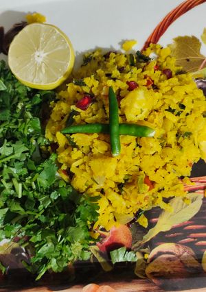 A picture of Poha.