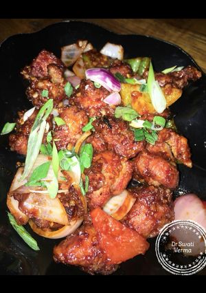 A picture of Chilli Chicken.