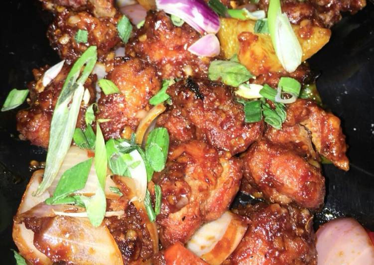 Simple Way to Make Any-night-of-the-week Chilli Chicken