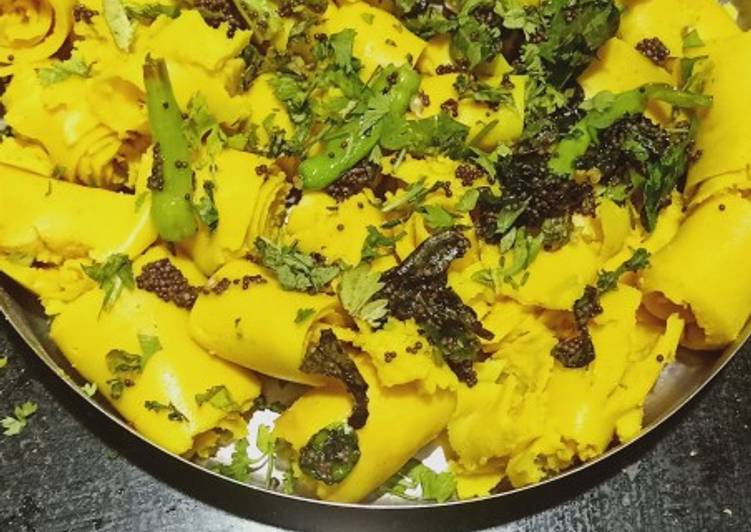 Ingredients to Prepare Khandvi Appetizing