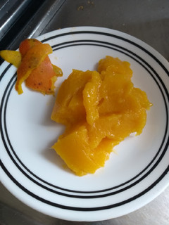 Una foto de Mousse de mango