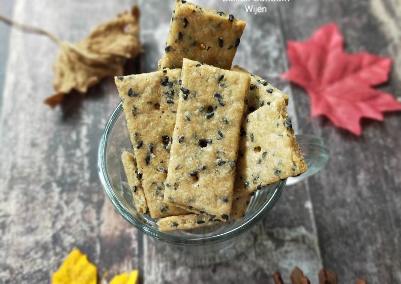 Biskuit Gandum Wijen Hitam