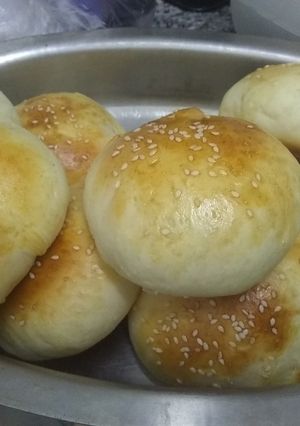 Una foto de Pan de hamburguesa sin margarina