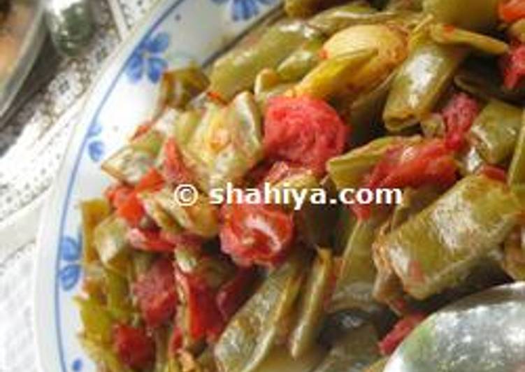 Recipe of Super Quick Best Healthy Green beans in Tomato Sauce