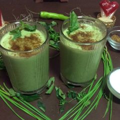 A picture of Spicy buttermilk.