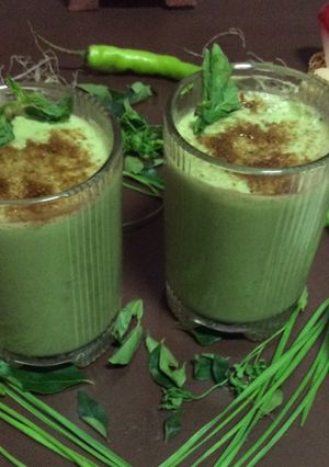 A picture of Spicy buttermilk.