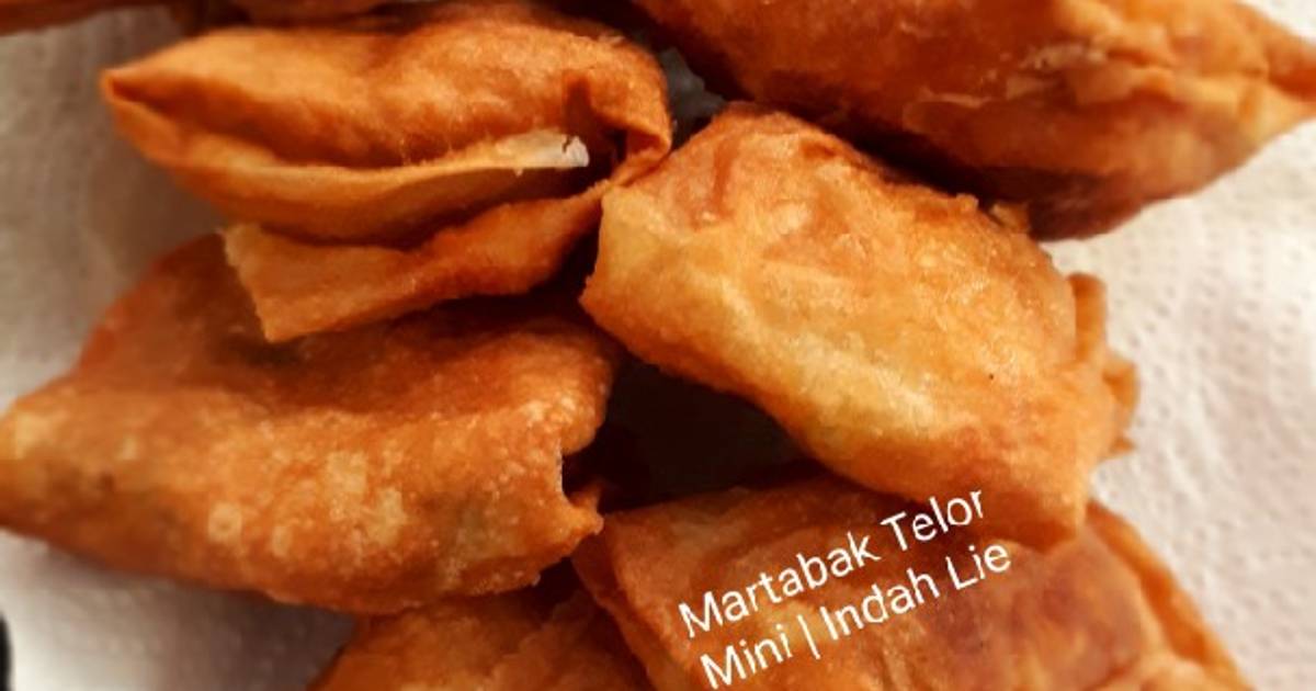 Resep Martabak Telor Mini Ala Indah Oleh Indah Lie Cookpad