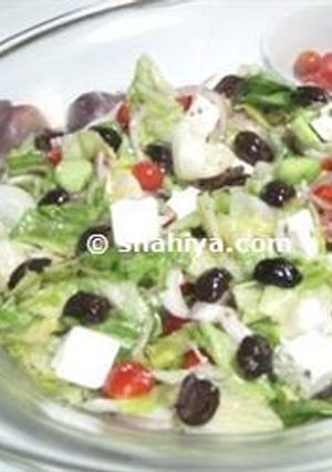A picture of Yummy Diet Greek Salad.
