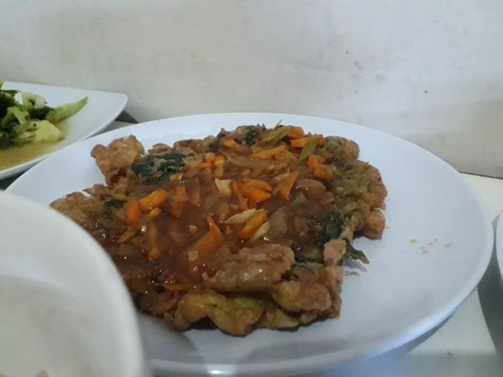 Resep Fuyunghai with Spinach yang Lezat