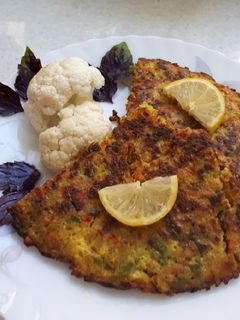 عکسی از دستور کوکو لوبیاسبز