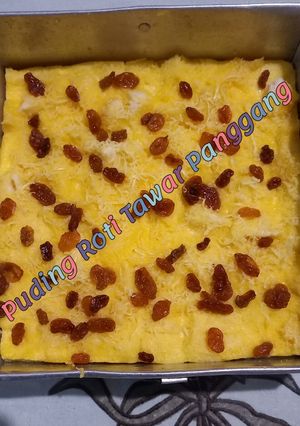 Foto resep Puding Roti Tawar Panggang