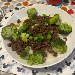 A picture of Korean Beef.
