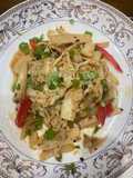 Umbut kelapa Tumis Belacan