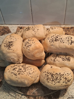 Una foto de Pancitos veganos de boniato