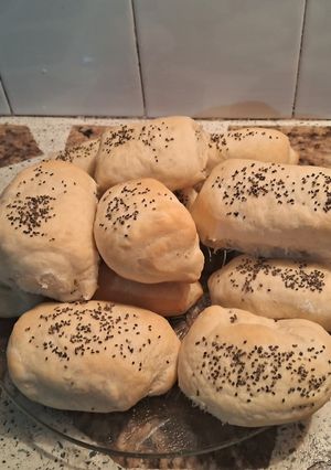 Una foto de Pancitos veganos de boniato