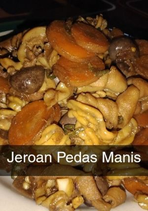 Foto resep Jeroan Pedas Manis