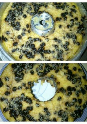 Foto resep Puding roti tawar kukus with topping choco chips n cheese..😉
