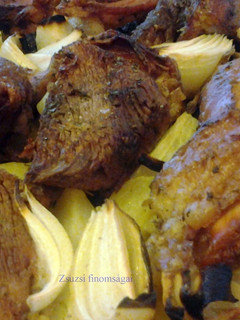 Csülök pékné módra recept fotója