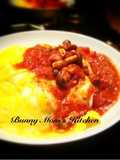 Easy Fluffy Omurice with Tomato Sauce