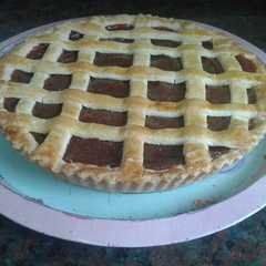 A picture of Pasta frola de membrillo.