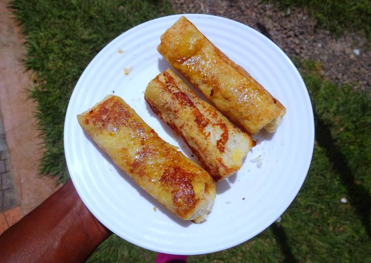 French Toast Roll ups