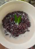 Bubur Ketan Hitam Kuah Santan