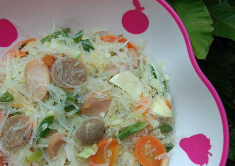 Proses mengolah Tumis bihun jagung, Anti Gagal