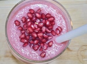 Une photo de Smoothie grenade et poire 🎀🎀🎀🎀