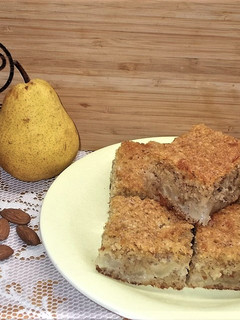 Körtés - mandulás kocka recept fotója