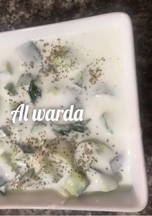 صورة لوصفة خيار ولبن